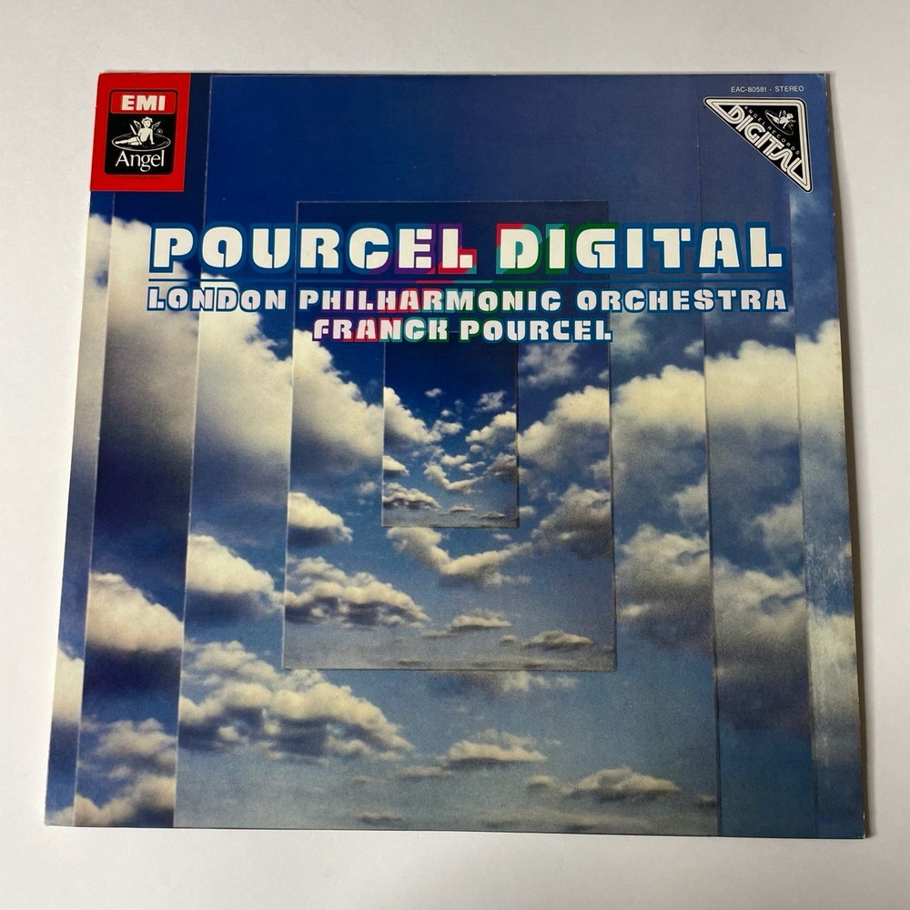 Винтажная виниловая пластинка LP London Philharmonic Orchestra, Franck Pourcel Франк Пурсель Digital (Japan 1979) (No Obi) (Promo)