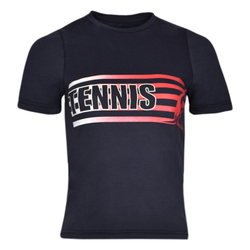 Футболка для мальчика теннисная Australian Jersey T-Shirt with Print S.L. - blu navy