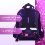 Ранец BRAUBERG KIDS STANDARD, 2 отделения, Curious cat, 36х28х14 см, 273145