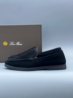 Лоферы LoroPiana BLACK #290(черн.)