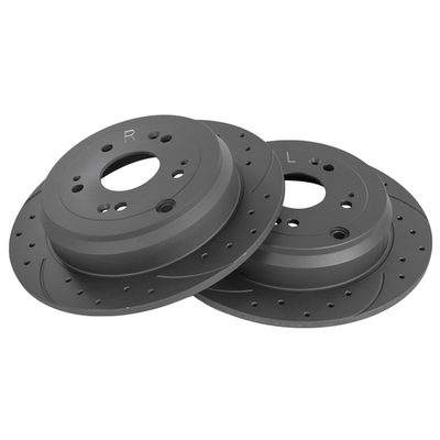 Диск тормозной задний перфорированный PRO-Line с покрытием (компл.2 шт) HONDA CRV IV 12 GANZ GIJ06094S