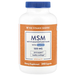 The Vitamin Shoppe, МСМ с OptiMSM®, 500 мг, 240 капсул