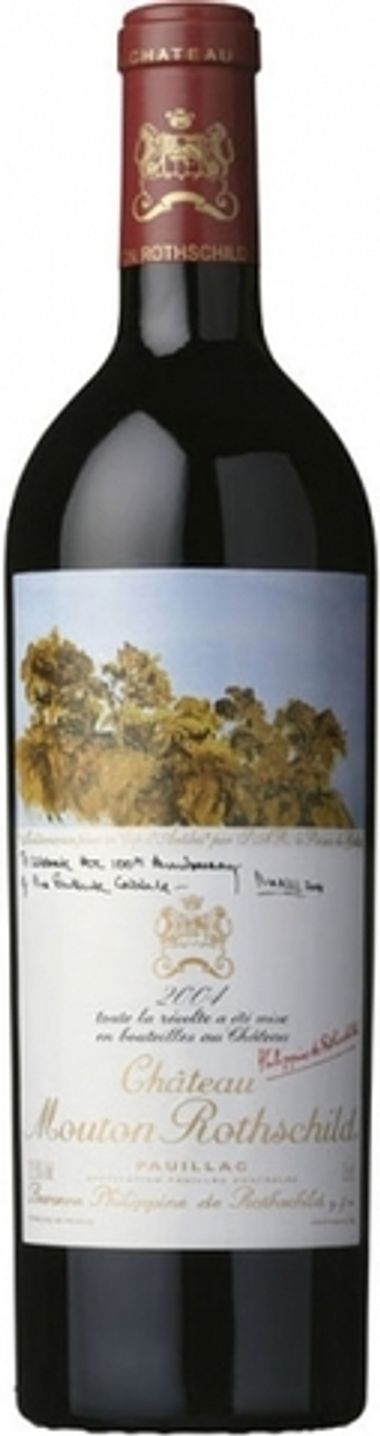 Вино Шато Мутон Ротшильд 2004 Премьер Гранд Крю Классе красное сухое 0,75л