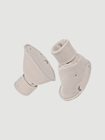 Утеплённые пинетки Mjölk White Sand Moons