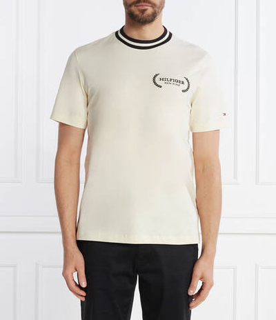 Футболка Tommy Hilfiger - кремовый (MW0MW33681)