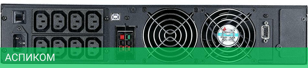 Источник бесперебойного питания Powercom Macan черный (MRT-1000SE)