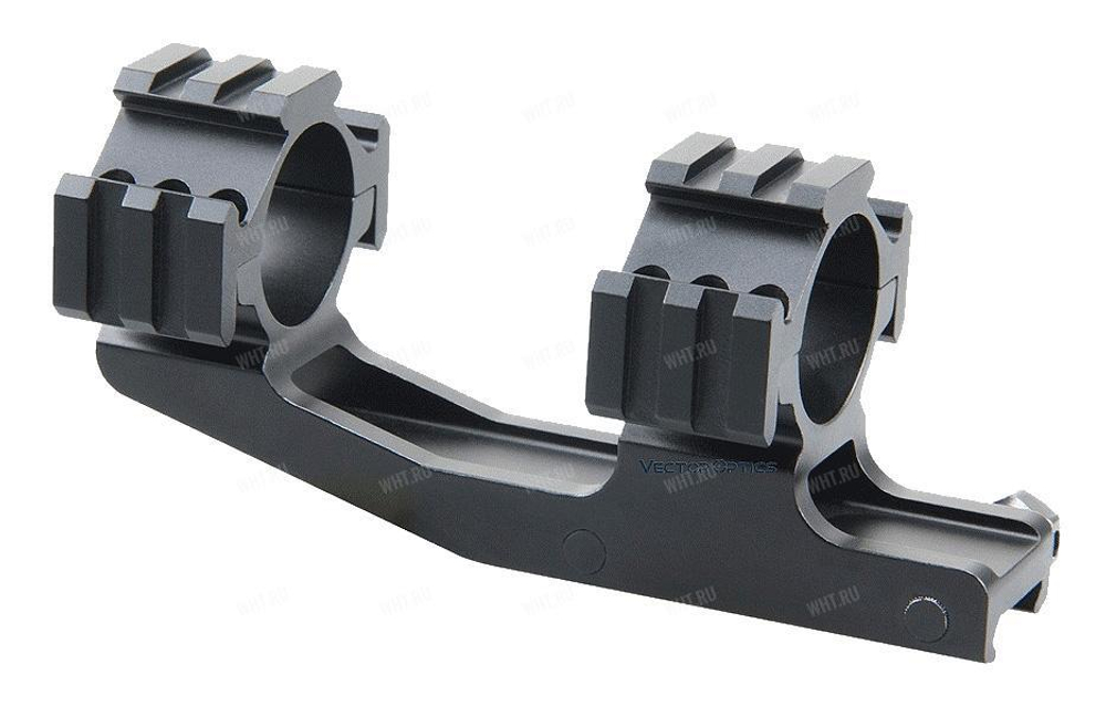 Кронштейн VECTOR 1-Piece Picatinny Mount TPR, 30 мм, BH=21 мм, 0 МОА, на базу Picatinny