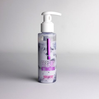 Увлажняющий крем-гель для тела с ароматом ежевики Creamy Attraction Blackberry - 100 мл.