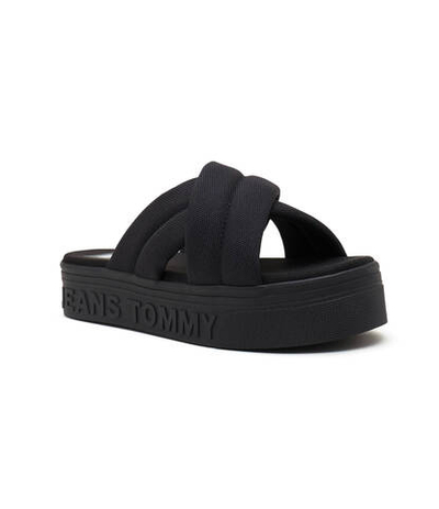 Шлепанцы Tommy Jeans - черный(EN0EN02465)