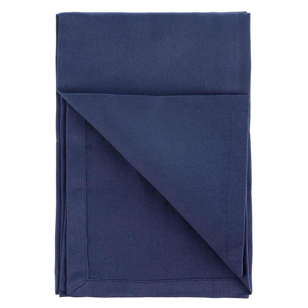 Набор из двух салфеток сервировочных из хлопка темно-синего цвета из коллекции essential, 45х45 см