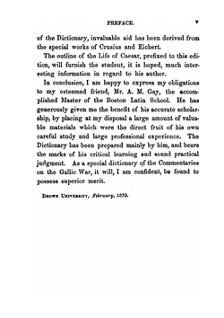 Commentaries On the Gallic War. With Explanatory Notes, a Copious Dictionary | Caesar Gaius Julius