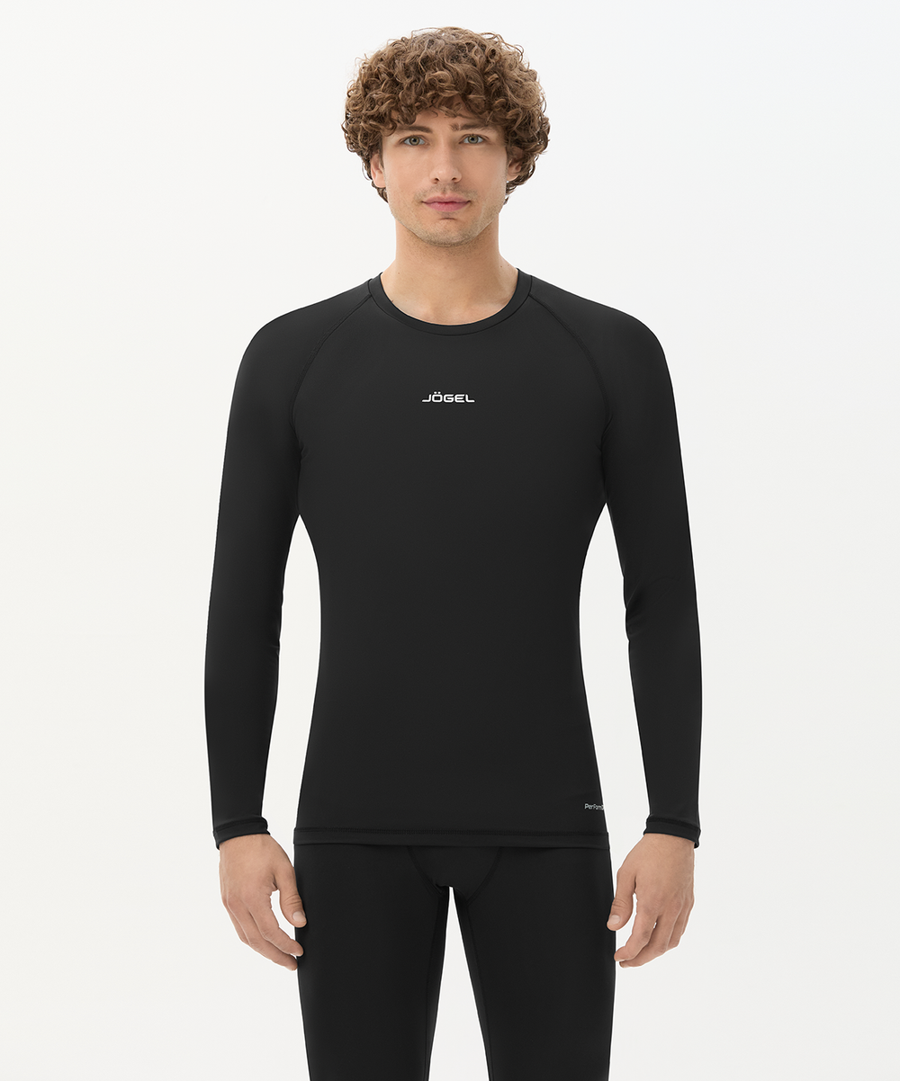 Футболка компрессионная с длинным рукавом CAMP PerFormDRY Baselayer LS Tee, черный