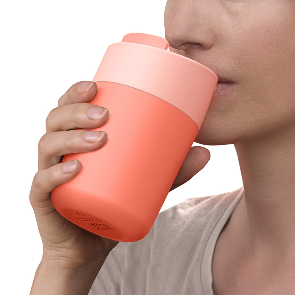 Кружка sipp, 340 мл, коралловая