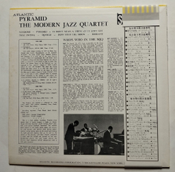 Винтажная виниловая пластинка LP The Modern Jazz Quartet Pyramid (Japan 1976) (Obi)