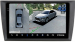 Магнитола для Volkswagen Golf 6 2008-2013 - Teyes CC3-2K-360 на Android 10, 2K QLED, 6Гб+128Гб, CarPlay, 4G SIM-слот, 4 камеры в комплекте