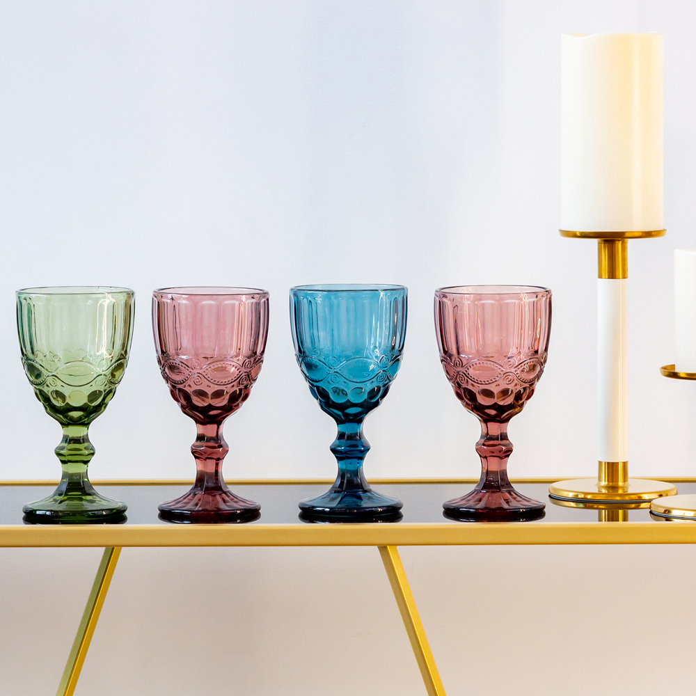 Набор бокалов 6шт 300мл Объект мечты Светский прием Дольче 3 цвета OM-21091724