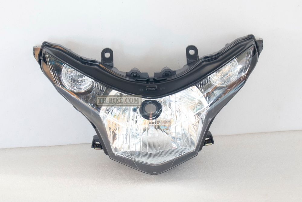 Copy 33103-KPP-T01 (33103-KTY-H51, 33110-KYJ-881 33110-KYJ-901) , HEADLIGHT UNIT COMP. Honda CBR125-150-250. CTX700