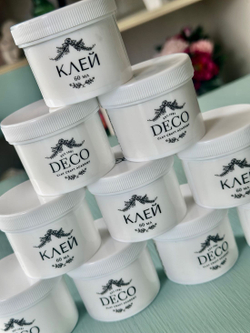 Клей для творчества ПВА японский белый густой CLAYCRAFT BY DECO, быстросохнущий (60 мл, 70 гр)