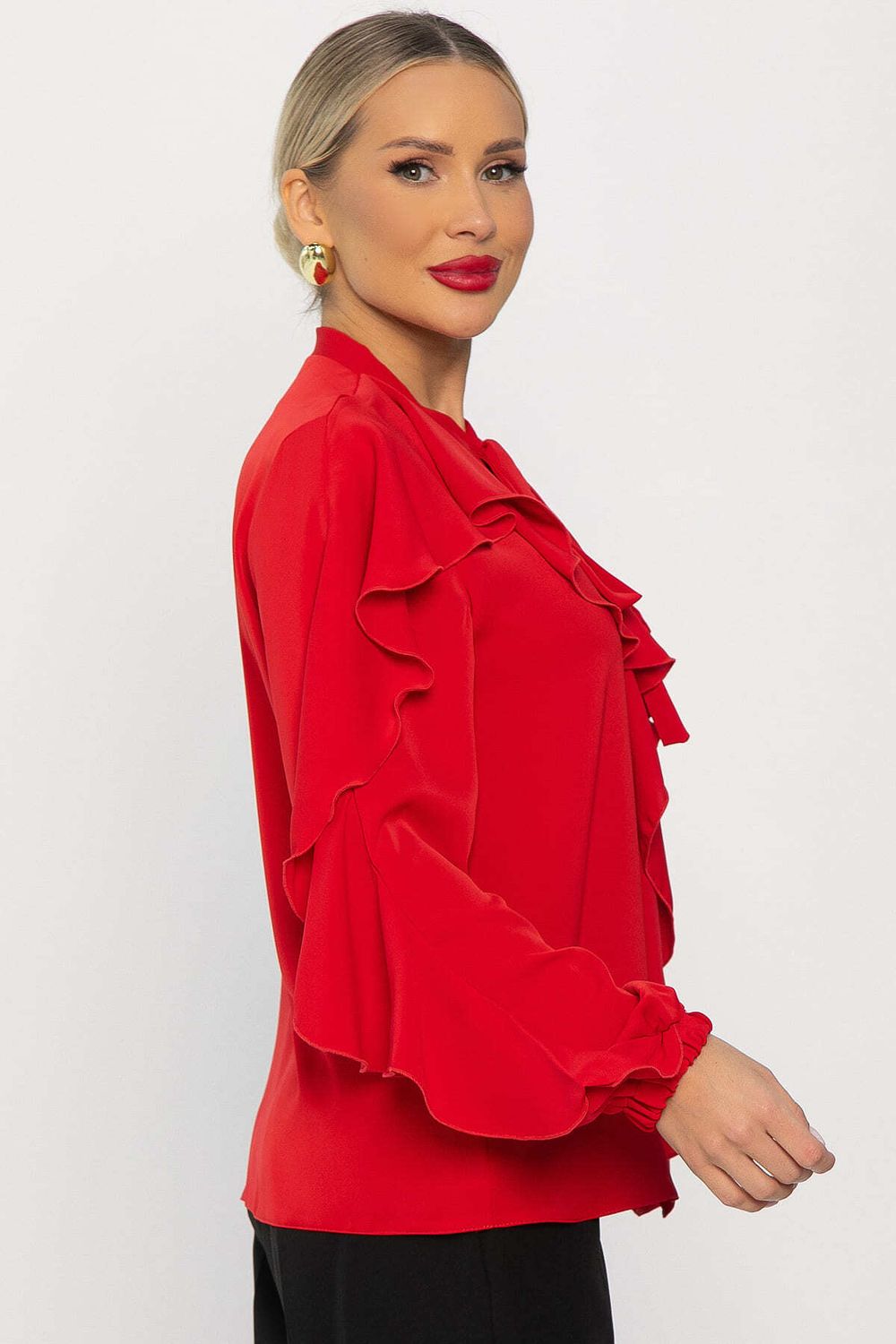 Блуза Дыхание осени (красная) Б14187-5М LT Collection