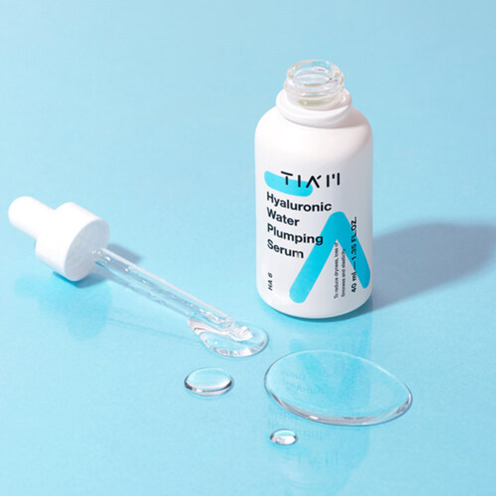 TIAM Сыворотка увлажняющая с гиалуроновым комплексом - Hyaluronic Water Plumping Serum, 40мл