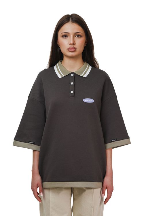 Поло Ymkashix серое