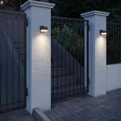 359719 STREET NT25 716 черный Светильник ландшафтный с переключателем цв. температуры IP65 LED 8W 100-240V 2700К/3200К/4000К ESTIMA