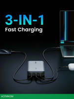 Портативное зарядное устройство Ugreen PB205 Abyss Blue (90597A)