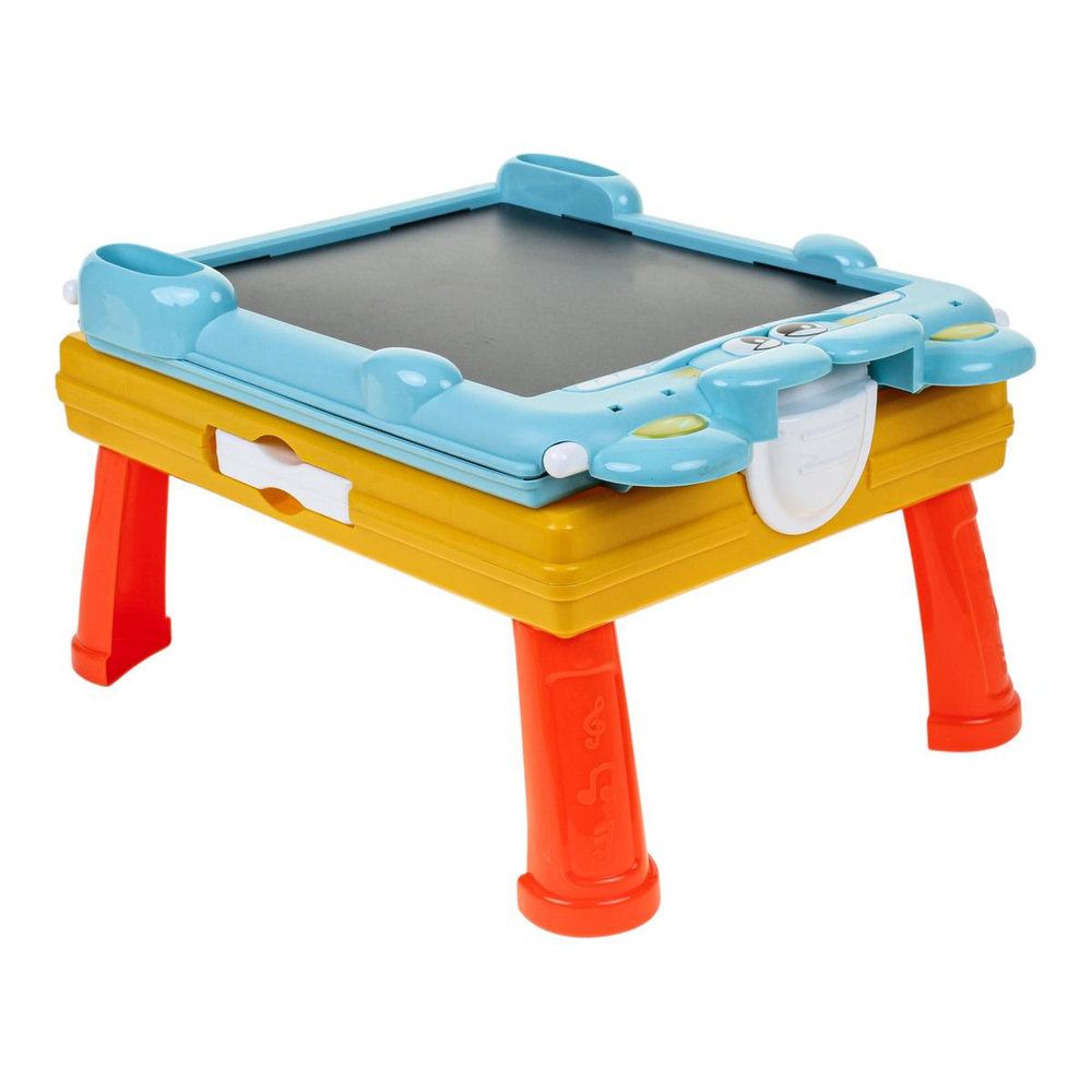 Мольберт 2-ух сторонний, пенал 28,5*10*38,5 см. коробка 819-22M