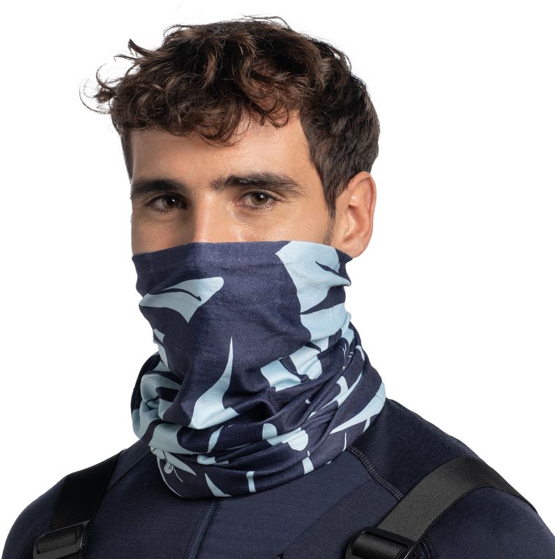 Тонкая зимняя бандана-труба Buff Thermonet Rycal Multi Фото 2
