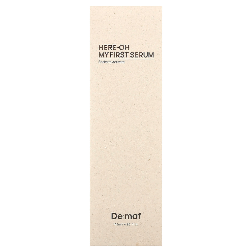 De:maf, Here-OH My First Serum, сыворотка для лица, 145 мл (4,9 жидк. унции)