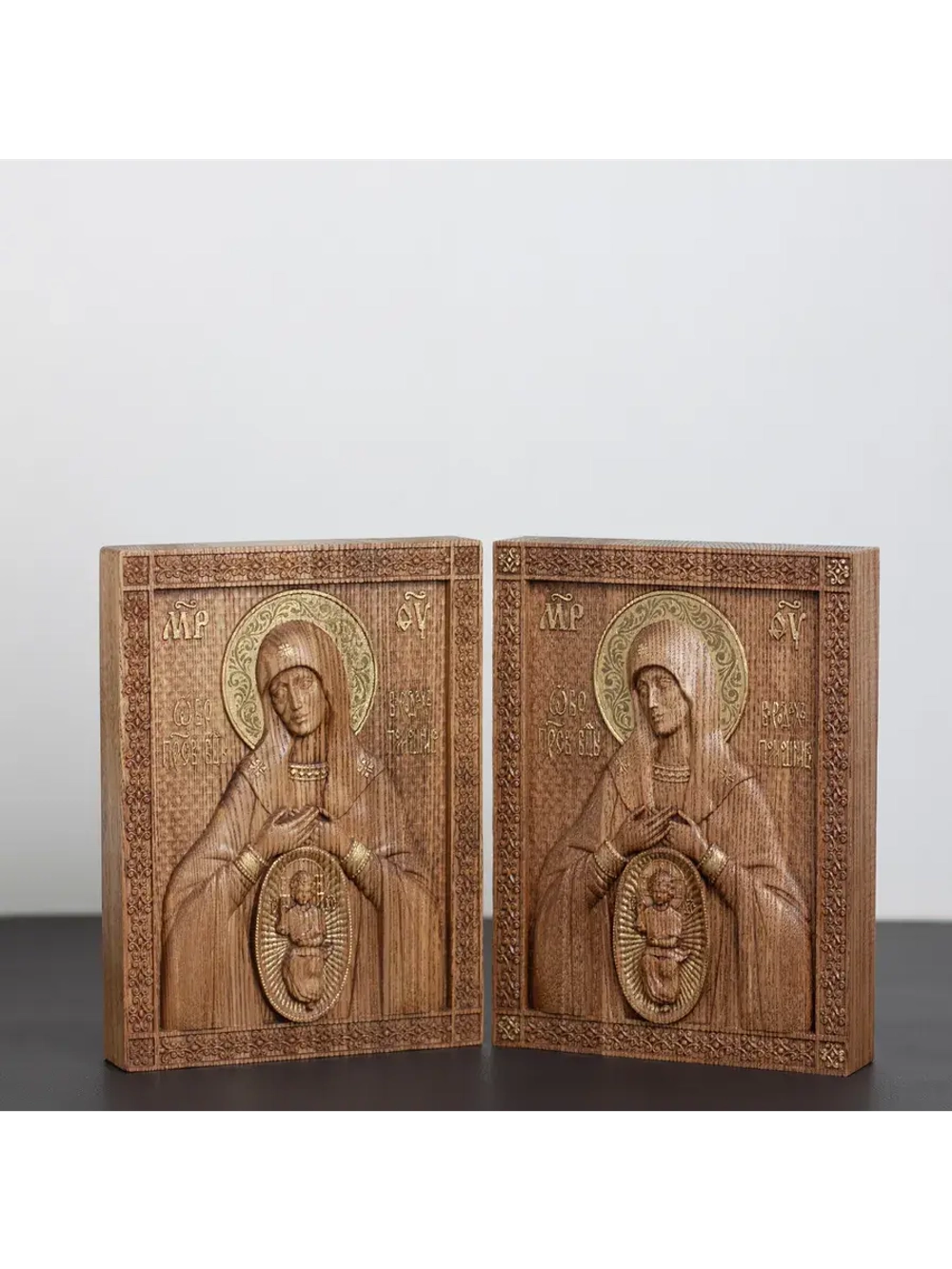 Помощница в родах икона Божией Матери, ясень