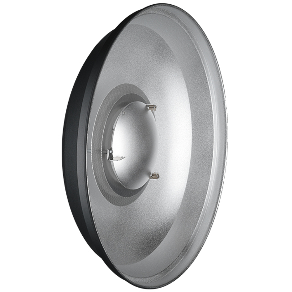 HENSEL 22" ACS Beauty Dish EH, silver. Портретная тарелка, серебро.