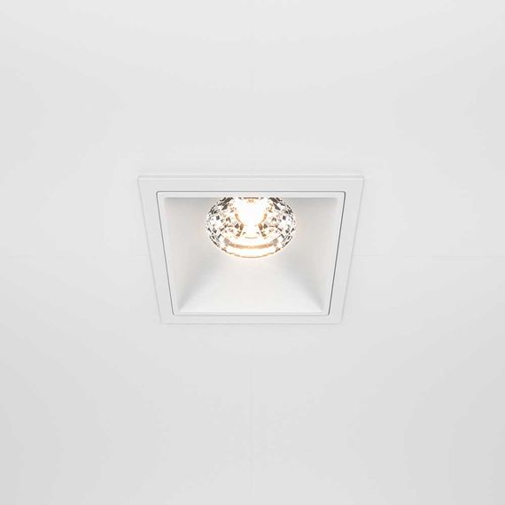Встраиваемый светильник Maytoni Alfa LED DL043-01-15W3K-D-SQ-W