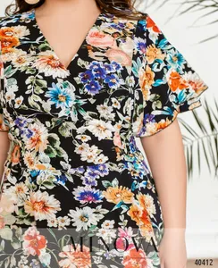 Платье 434Б-Синий Minova