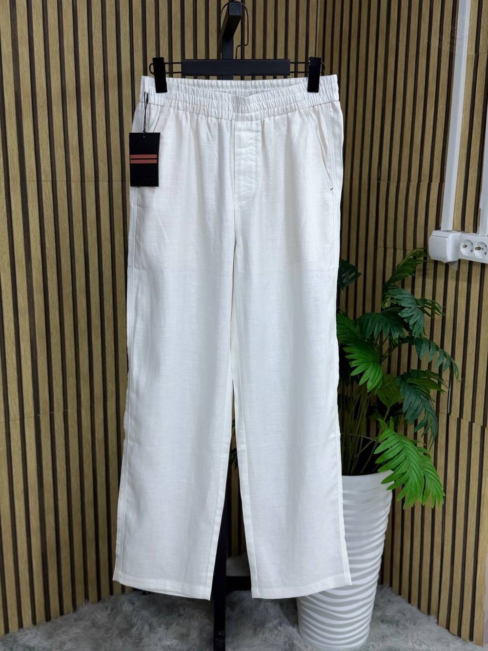 Льняные брюки Zegna