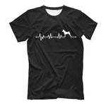 Футболка "Басенджи - сердечный ритм"