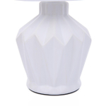 8226/1T MODERNI LN25 384 белый, керамика/текстиль Настольная лампа E14 1*40W 220V ORIGAMIA