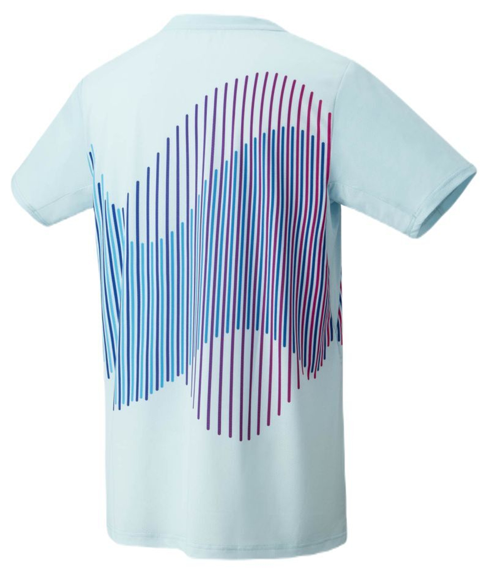 Мужская теннисная футболка Yonex US Crew Neck - небесный