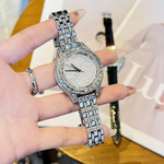 KANGOL Quartz Movement Genuine Leather Strap Watch Women"s Watch White Dial