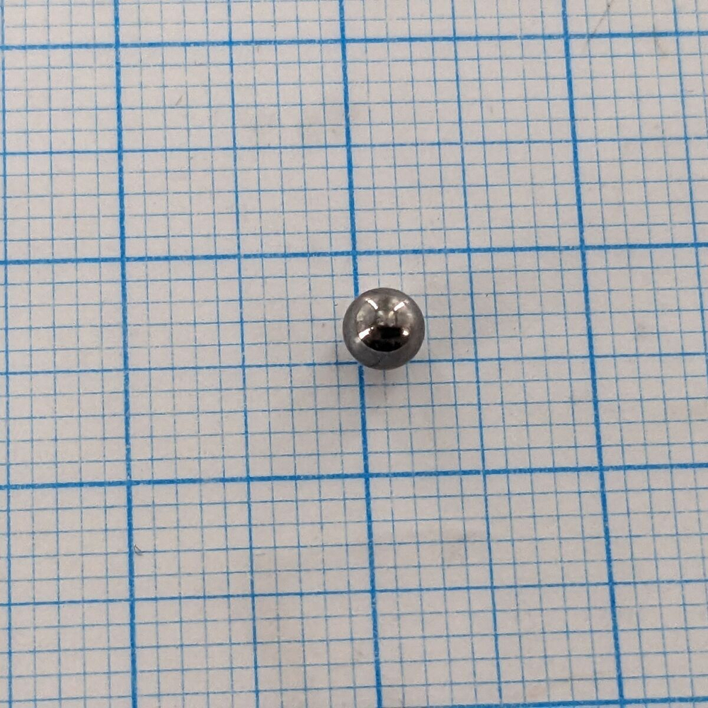OPT-PW2050-23 Шарик переключателя 3,5х3,х3,5 мм для гайковерта OPT-PW2050