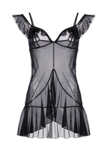 Комбинация Marianne с бретелями-крылышками (Размер: 54-56) (Цвет: черный)