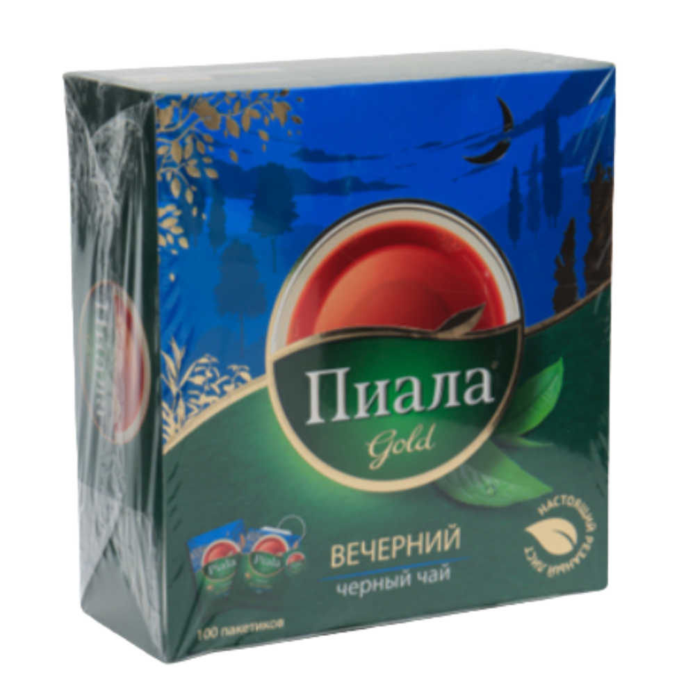Чай черный Пиала вечерний 100 пакетиков