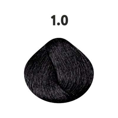 1.0 крем-краска KAARAL AAA Color Collection черный натуральный - 100 мл.