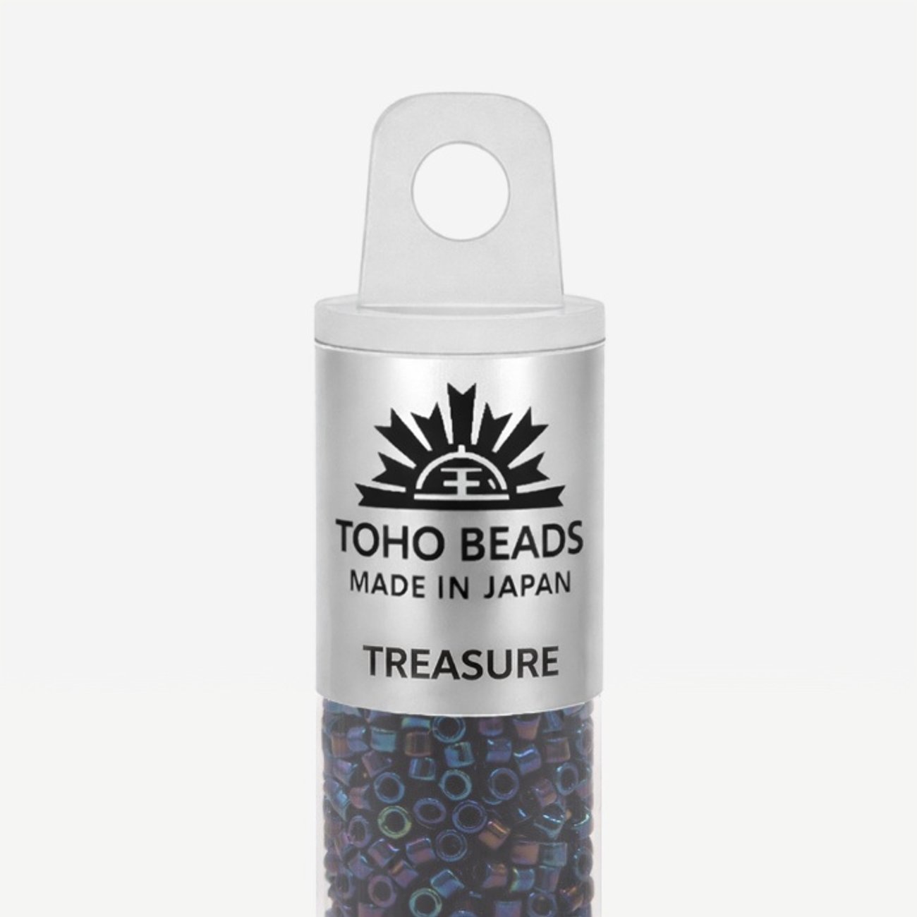 Японский бисер TOHO Treasure (№82), металлизированный, непрозрачный глянцевый