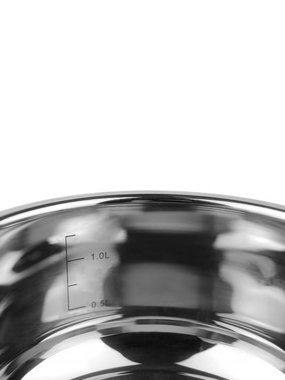 Кастрюля 1,5 л. из нержавеющей стали Kamille KM 5411 с крышкой