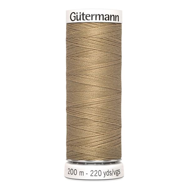 Нитки универсальные Gutermann Sew-all 100 (200 метров), 5 кат. | 265 серо-песочный