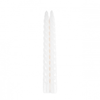 Свеча витая 22*255мм 2шт/уп Белая