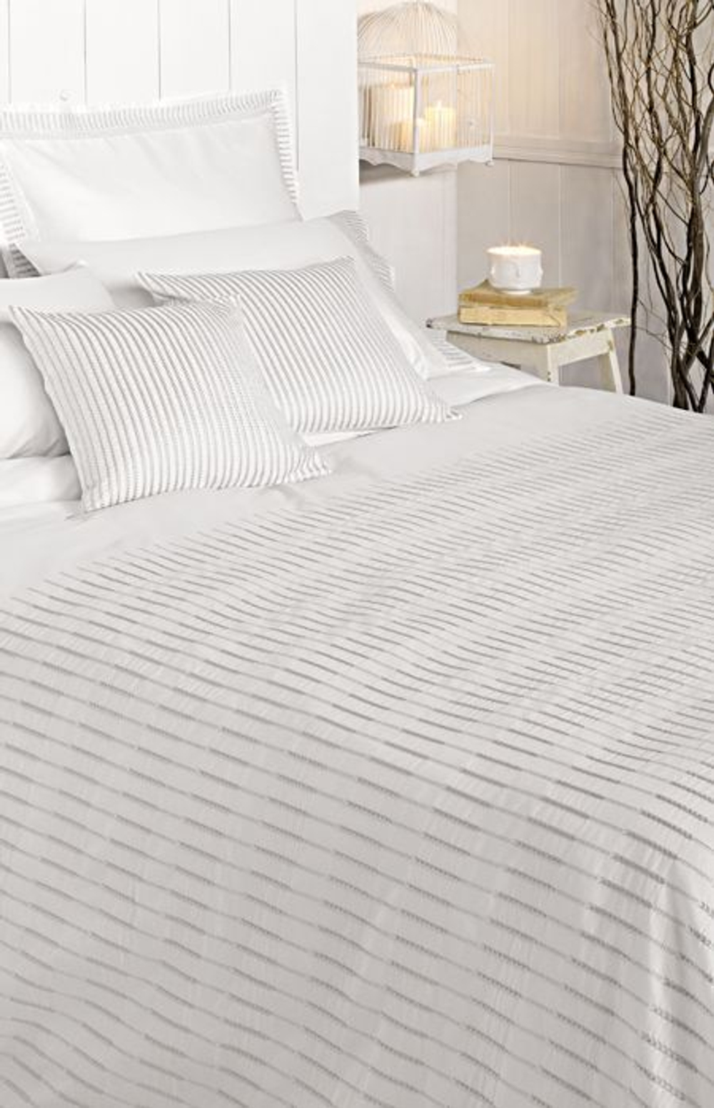 Элитное постельное белье Field белое от Luxberry-Bovi Португалия фото