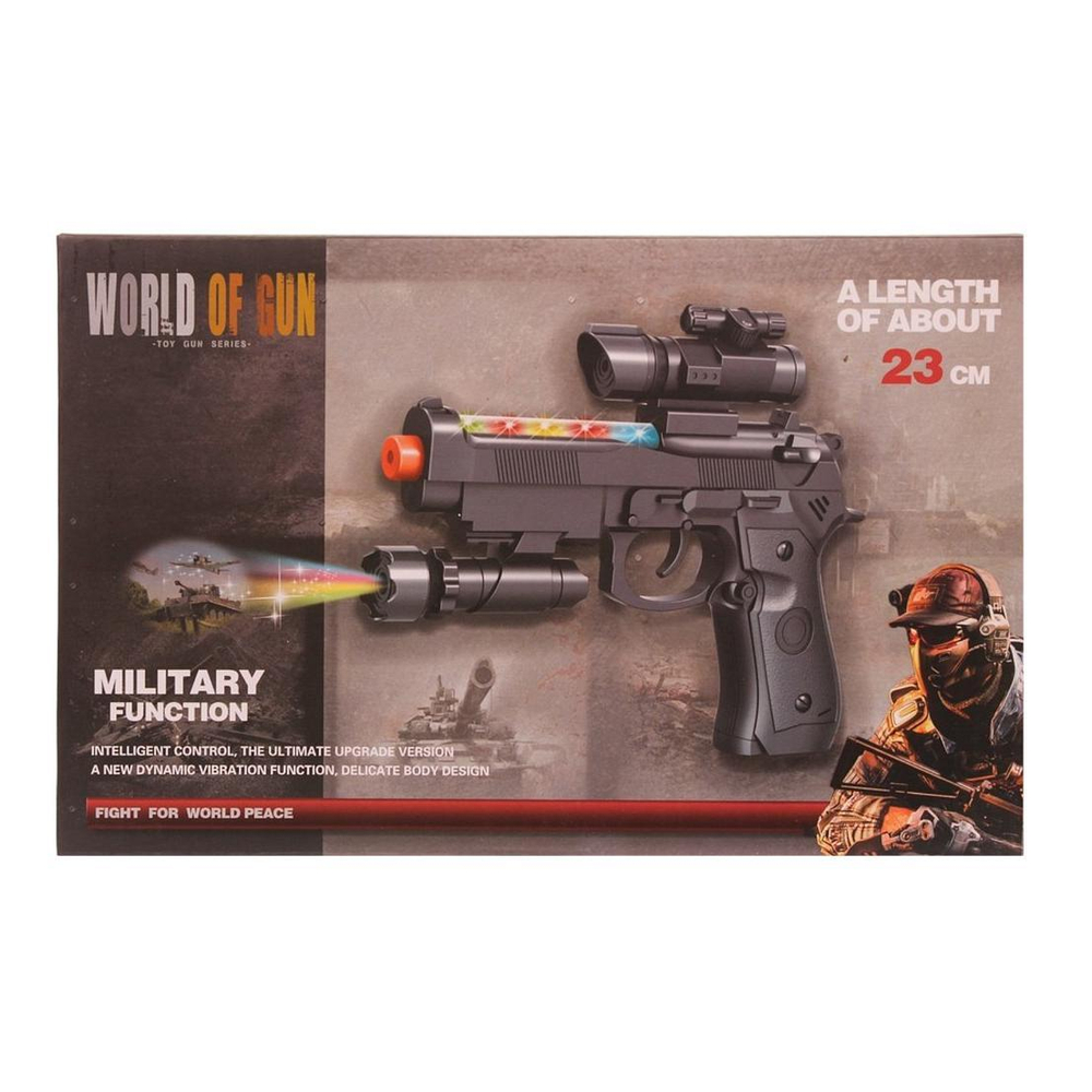 Автомат на батарейках, коробка 813-1