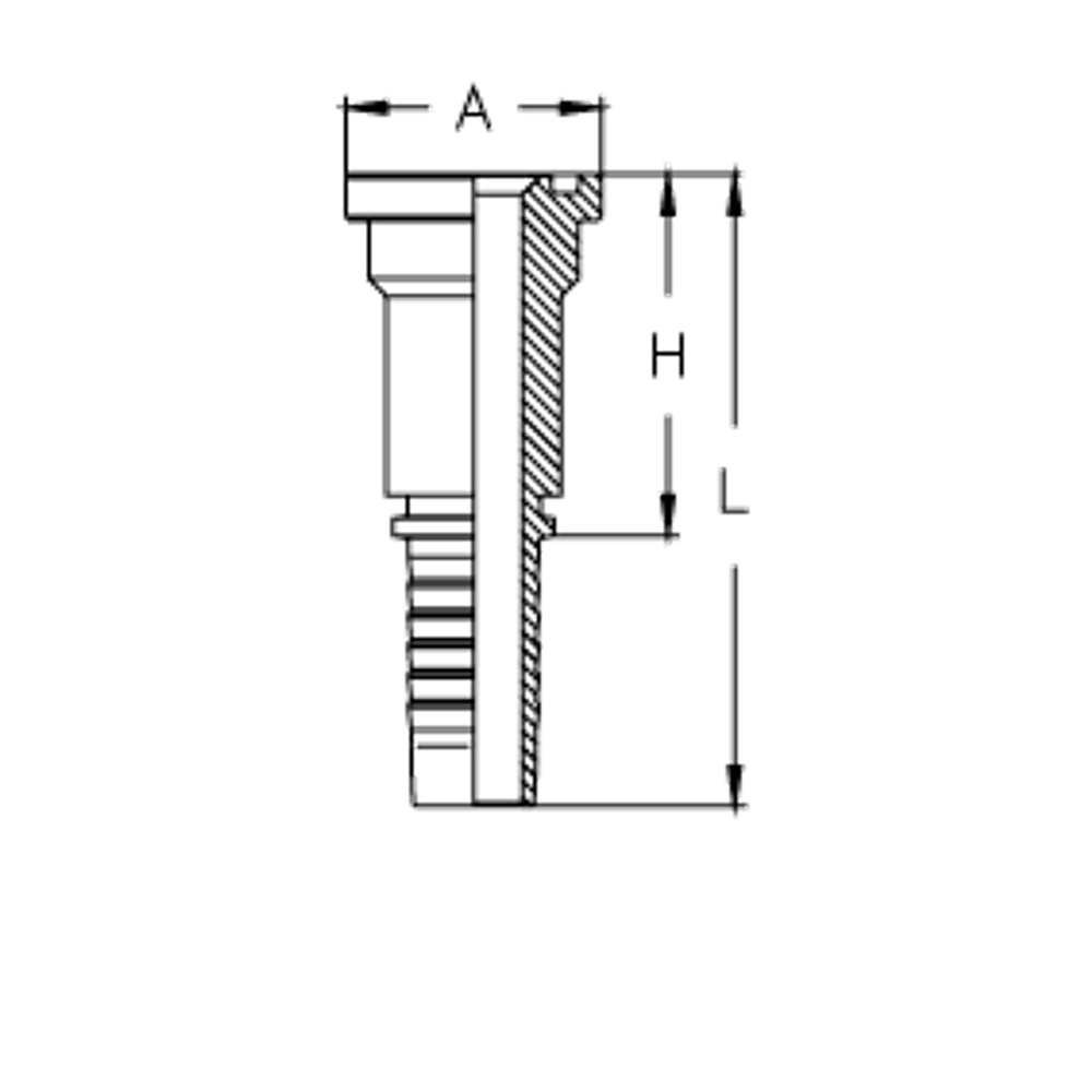 Фитинг DN 12 SFS 1/2 31.7